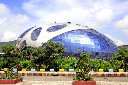 Infosys glass building in Pune Infosys glass building in Pune
